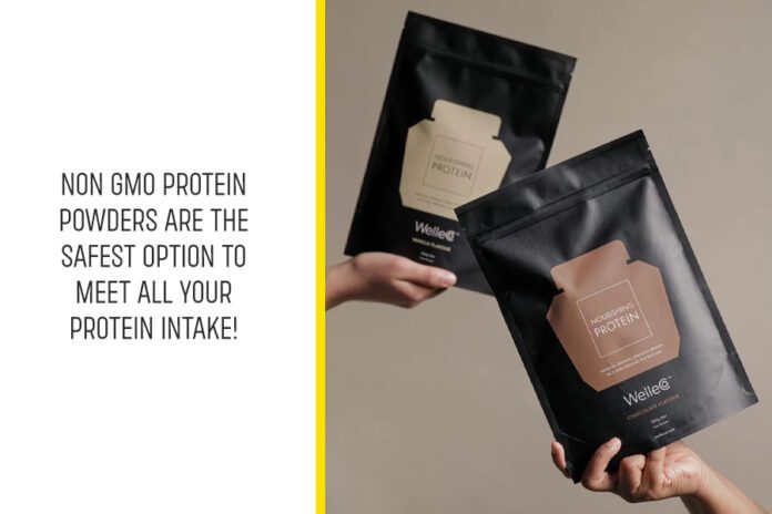 Non gmo protein powders are the safest option to meet all your protein intake!