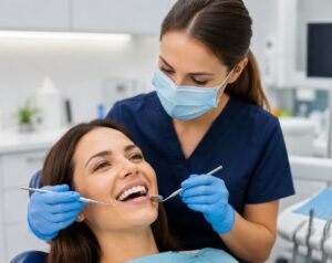 teeth cleaning dentist